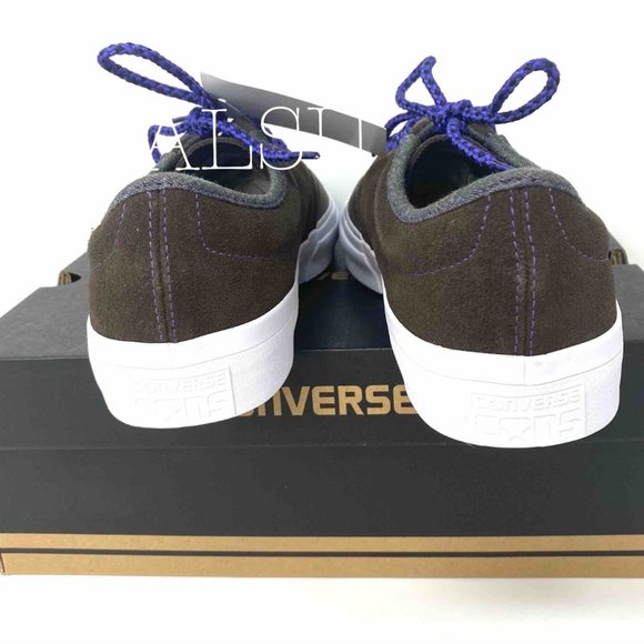 🔥SALE!🔥 Converse Sneakers Men's 153471C Crimson Suede Low Top Hot Chocolate - Picture 6 of 8